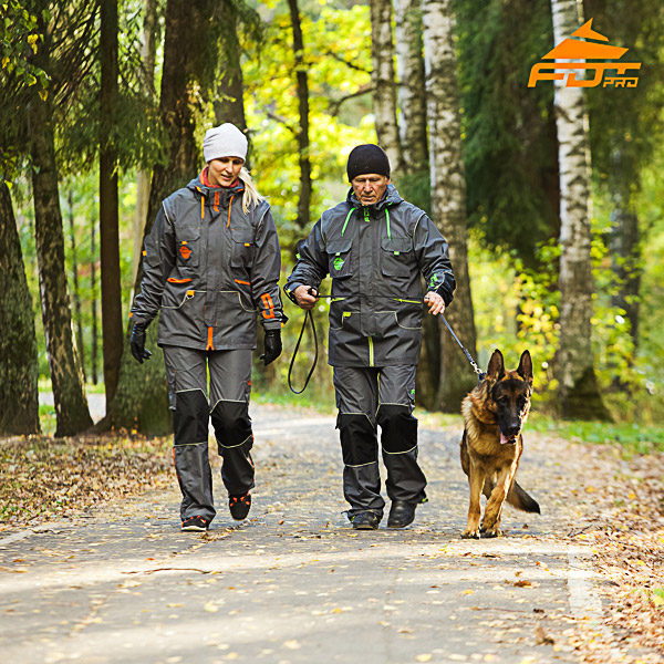 Any Weather Use Durable Dog Training Suit for Men and Women